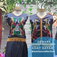 Gambar Pakaian Tradisional Dayak//Adat Tradisional Dayak//Baju Adat Dayak - XL, Baju perempuan dari Traditional Fashion Store undefined 1 Tokopedia