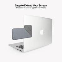 Gambar MOFT Snap Laptop Phone Holder Magsafe for Extend Laptop Phone Screen dari MOFT Indonesia Official undefined 3 Tokopedia
