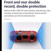 Gambar EGO V16 12Inch Mirror 4K Dashcam Wifi Android Auto Car Play 24H Parkir - Fullset, Garansi 6 Bulan dari Licheers Official Store undefined 4 Tokopedia