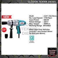 Gambar WIPRO Air Impact Wrench Listrik 3/4" INCH EW 624 Alat Buka Baut EW624 dari Glodok Diesel undefined 4 Tokopedia
