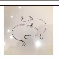 Gambar Kail Pancing Ikan Mas Mujair Cabang 3 - Perbungkus isi 2Pcs - No 5 dari Saheal Fishing undefined 3 Tokopedia