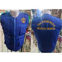 Gambar rompi mahasiswa#kkn#rompi costum bordir#tim pengmas ui - M dari Ida Asri undefined 1 Tokopedia