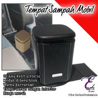 Gambar Tempat sampah mobil - Tempat sampah kulit - Abu-abu dari Sarung Jok Mobil Elite Variasi undefined 5 Tokopedia