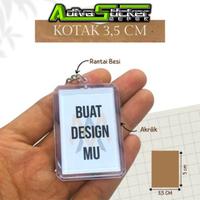 Gambar AdivaStiker DEPOK Gantungan Kunci Custom 0G 4,5 Cm Bulat Akrilik 3,5 Cm Diameter Rantai Besi Kualitas Premium - Ganci - OVAL dari adiva stiker undefined 2 Tokopedia