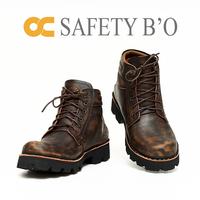 Gambar SEPATU SAFETY BOOT PRIA BAHAN KULIT SAPI ASLI ORIGINAL OC KERJA DINAS - Hitam, 43 dari SEPATU KULIT TASIK OC undefined 4 Tokopedia