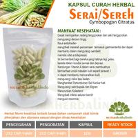 Gambar SEREH Serai 100 Kapsul Curah Herbal Tekanan Darah Antioksidan Diuretik dari mutiaraherbalindo undefined 1 Tokopedia