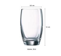 Gambar Luminarc Salto Tumbler 35 cl (G-2560) Set 6 Pcs dari Bursa Dapur Mall undefined 5 Tokopedia