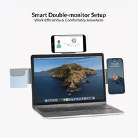 Gambar MOFT Snap Laptop Phone Holder Magsafe for Extend Laptop Phone Screen dari MOFT Indonesia Official undefined 4 Tokopedia