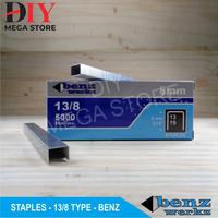 Gambar Isi stapler 13/8 benz werkz staples tembak angin 5000 pcs isi staples dari DIY MEGA STORE undefined 1 Tokopedia