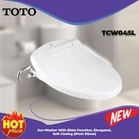 Gambar TOTO Tutup Closet TCW04SL Eco Washer long elbow Asli dari homesweethomeindonesia undefined 2 Tokopedia