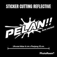 Gambar stiker motor pelan stiker cutting reflective stiker motor pelan - Merah dari ANA VARIASI 9999 undefined 3 Tokopedia