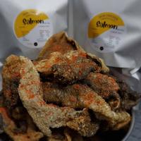 Gambar kulit salmon mentah kering cracker kerupuk dari Keto Debm Store undefined 3 Tokopedia