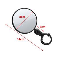 Gambar Aksesoris Sepeda Kaca Spion Sepeda Bulat 360 Adjustable Handlebar dari Multi Market 8 undefined 3 Tokopedia