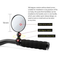 Gambar Aksesoris Sepeda Kaca Spion Sepeda Bulat 360 Adjustable Handlebar dari Multi Market 8 undefined 5 Tokopedia