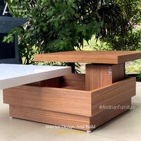 Gambar ANDRE | Meja Kopi Modern Dapat Diputar Minimalis HPL - Coffee Table dari Andrian Furniture undefined 5 Tokopedia
