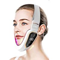 Gambar Alat Penirus Pipi Dagu Pengencang Wajah face lifting double chin V shp - Putih dari SlalustokBrg undefined 5 Tokopedia
