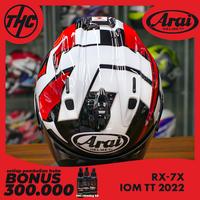 Gambar ARAI RX7X IOMTT 2022 FULL FACE ORIGINAL PREMIUM HELMET - Paket Komplit dari THC Helmets undefined 4 Tokopedia