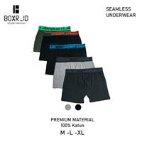 Gambar ISI 12 Celana Dalam Pria Boxer Katun Grosir Lusinan Bisa COD Terlaris - M, 1 Pcs dari Boxr Id Store undefined 3 Tokopedia