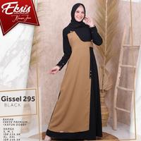 Gambar gamis dewasa seply gisel 295 black ukuran M dari ikhtiyara store undefined 1 Tokopedia