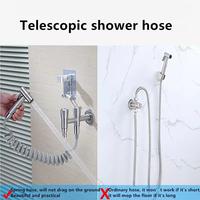 Gambar Selang Shower Mandi Toilet Bidet Fleksibel Spring Hose Spiral 2 Meter - Putih dari Lbagstoremall undefined 5 Tokopedia