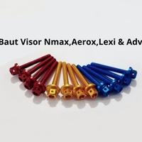 Gambar Baut Probolt Visor Nmax Lexi PCX - Merah dari Lyon Shop Variasi undefined 2 Tokopedia