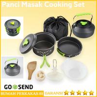 Gambar Set Alat Panci Masak Gunung Cooking Set Camping Outdoor - 3PCS dari RUMAH PERKAKAS 47 undefined 1 Tokopedia