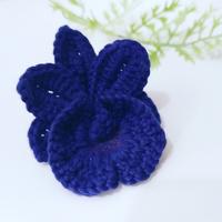 Gambar Bros bunga Anggrek 3D dari Abira Crochet undefined 2 Tokopedia