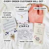Gambar Luna Kitsune Zhongli Genshin Impact Constellation Necklace Kalung Emas - Gold dari Luna Kitsune undefined 5 Tokopedia