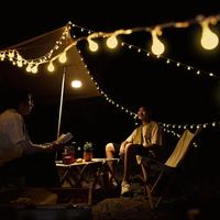 Gambar Lampu Hias Tenda Camping Outdoor Sperical Light String Portable - 20 LED 3 Meter dari Moan Gear undefined 1 Tokopedia