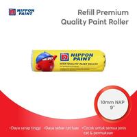 Gambar ROLLER NP 9 INCH PREMIUM REFILL | ISI ROLL CAT TEMBOK NIPPON | KUAS dari SAMBA undefined 2 Tokopedia
