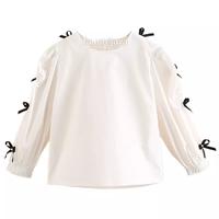 Gambar Blouse anak perempuan/Baju anak perempuan(3-12thn)Model Cantik & Lucu - Putih, 4 dari faustrijaya undefined 3 Tokopedia
