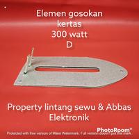 Gambar ELEMEN SETRIKA GOSOKAN KERTAS MODEL D DAN V - Model D dari Lintang Sewu 2025 undefined 2 Tokopedia