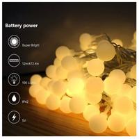 Gambar Lampu Hias Tenda Camping Outdoor Sperical Light String Portable - 20 LED 3 Meter dari Moan Gear undefined 5 Tokopedia