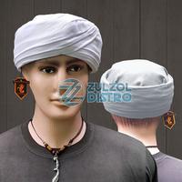 Gambar Peci Sorban Imamah Permanen Tanpa Tali Full Kain Model Sorban Terbaru - Merah, No. 7 dari Zulzol Distro undefined 5 Tokopedia