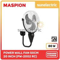 Gambar Maspion PW-2002RC Power Wall Fan [Remote Control/20 Inch] - Silver dari Sunelectric_NEW undefined 2 Tokopedia