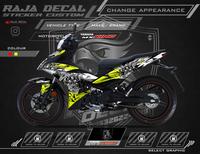 Gambar Decal Sticker Fullbody Yamaha MX King 150 Disian Abstrak Skull Warrior - Merah dari RajaDecal undefined 2 Tokopedia
