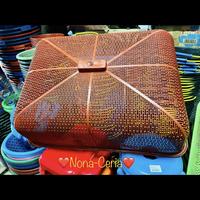 Gambar Tudung saji segi panjang / tudung saji plastik / penutup makanan meja dari Nona-ceria undefined 2 Tokopedia