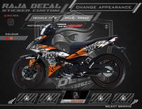 Gambar Decal Sticker Fullbody Yamaha MX King 150 Disian Abstrak Skull Warrior - Merah dari RajaDecal undefined 4 Tokopedia