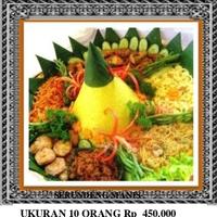 Gambar Tumpeng nasi Kuning - ukuran 10 orang dari Enggal mart undefined 2 Tokopedia