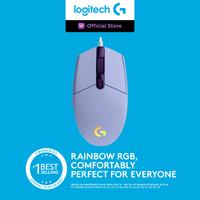 Gambar Logitech G203 Mouse Gaming Wired RGB Lightsync with Macro - Lilac dari Logitech G Official undefined 1 Tokopedia
