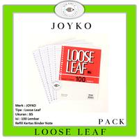 Gambar Isi Kertas File Joyko Besar B5 100 lembar / Refill Loose Leaf dari Atkkaki5 undefined 1 Tokopedia