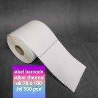 Gambar Label Resi 3x4 inch / 78 x 100 /Label Thermal 76 x 100 / Label Thermal - 300 pcs dari suntary shop undefined 4 Tokopedia
