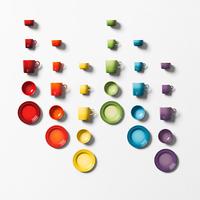 Gambar Le creuset original RAINBOW COLLECTION - FLOWER PLATE dari Celiebox undefined 2 Tokopedia
