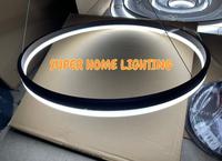 Gambar Lampu Gantung Modern Mewah 1 Ring 5108818 Gold Black - 120CM, Coffee 3 Cahaya dari SuperHomeLighting undefined 2 Tokopedia