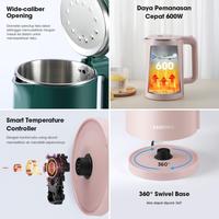 Gambar TEKO LISTRIK PEMANAS AIR 2L STAINLESS 600W KETTLE ELEKTRIK SAMONO ASLI - Biru dari Novitashop2000 undefined 2 Tokopedia
