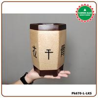 Gambar Pot Bonsai Keramik Segi Enam Tinggi - POLOS dari Tawon Alas Bonsai undefined 5 Tokopedia