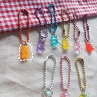 Gambar Gummy Bear Keychain Pendant Cute Gantungan Kunci Lucu Aesthetic-MS0039 - Orange dari milostuff_id undefined 2 Tokopedia