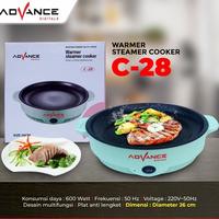 Gambar ADVANCE Panci Listrik Serbaguna C-28 Steamer Cooker Warmer C28 600W dari Maneka Aksesoris Elektronik undefined 1 Tokopedia
