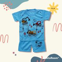 Gambar SETELAN ANAK LAKI-LAKI 0-1 TAHUN TRAKTOR | SET BAJU BAYI - Biru Muda dari Otulili Store undefined 3 Tokopedia