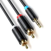 Gambar Vention BCL Kabel Audio 3.5mm AUX to RCA 2 Male For Audio Speaker dari Bharata Original Store undefined 2 Tokopedia